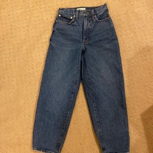 Madewell balloon jeans